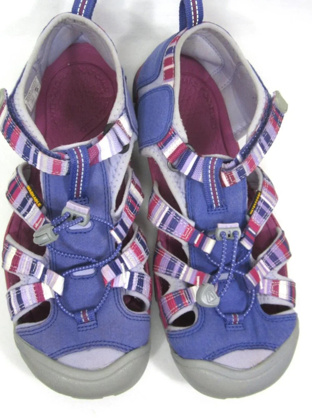 KEEN Girls Sz 7 Women's Size 8.5 Purple Pink Seacamp Water Outdoor Sandals Shoes